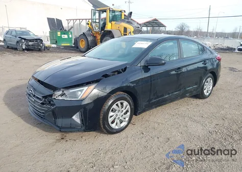 2019 Hyundai Elantra Se из США, поврежденный, VIN KMHD74LF9KU844503